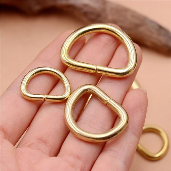 Golden D Rings for Macrame Purses / Crochet Purses / Bag Accessories at Rs  11.00 | D Rings | ID: 2852296600248